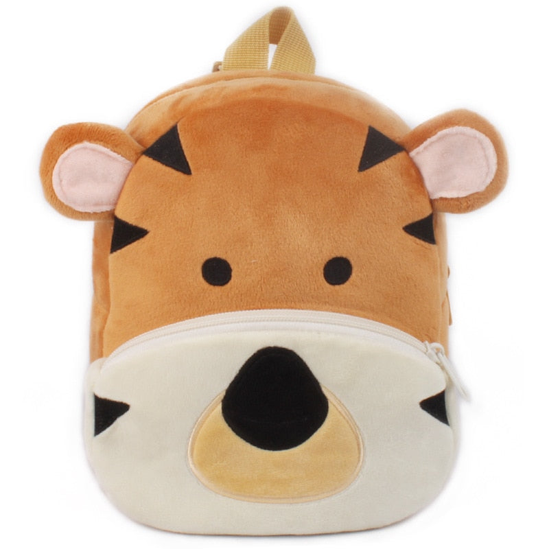 Mochilas Escolares para Niños- Animales de Felpa