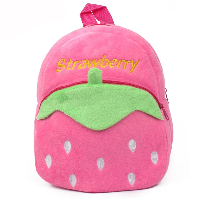 Mochilas Escolares para Niños- Animales de Felpa