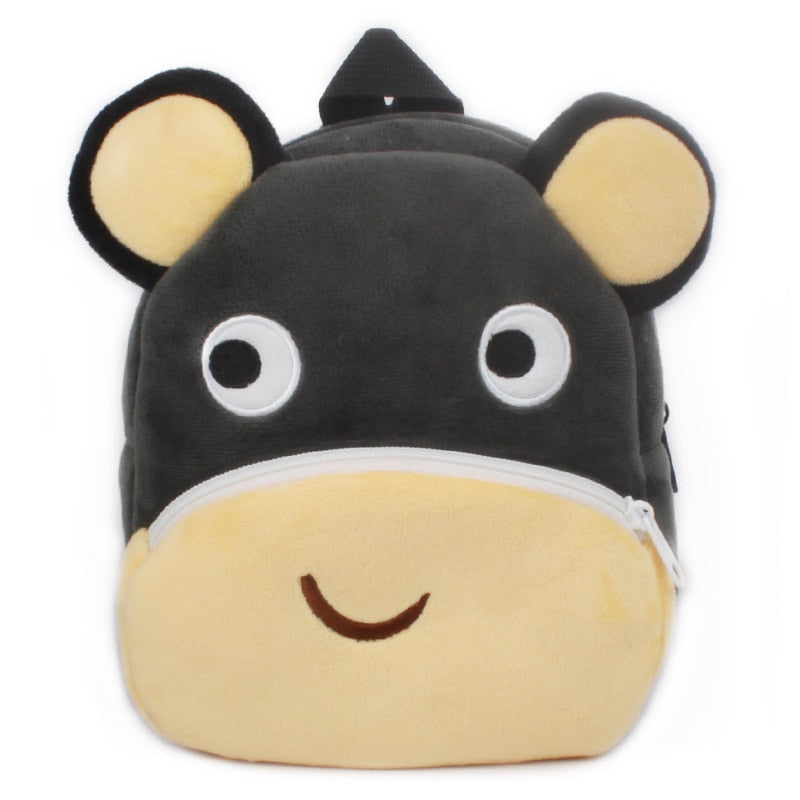 Mochilas Escolares para Niños- Animales de Felpa
