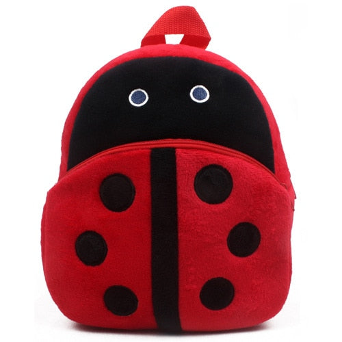 Mochilas Escolares para Niños- Animales de Felpa