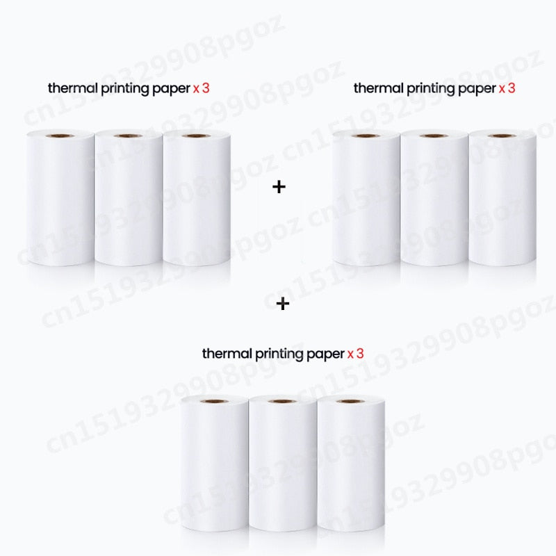 Mini Impresora de Fotos Térmica Inteligente para Teléfono