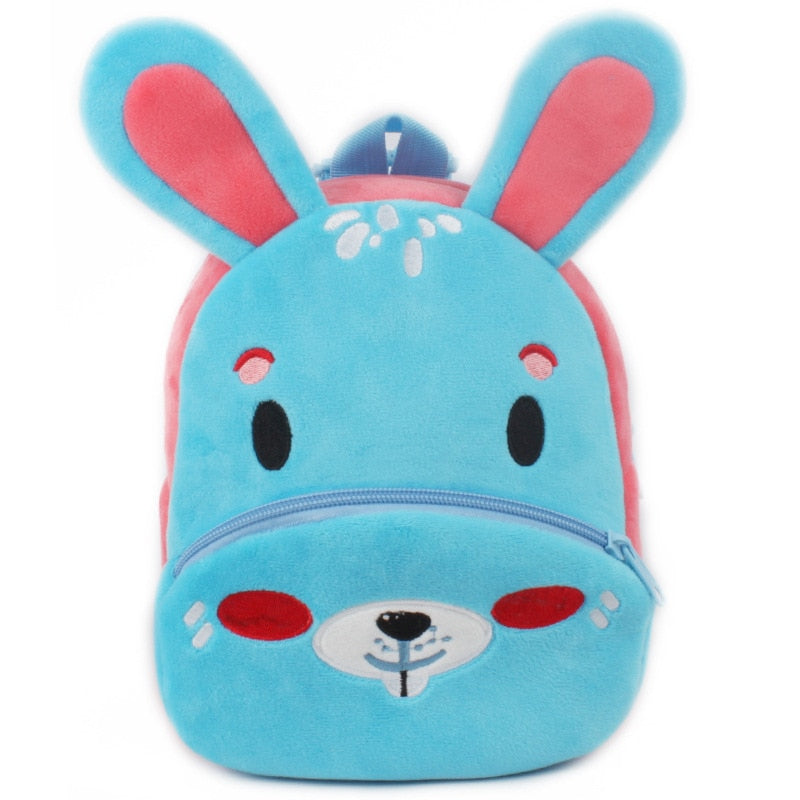 Mochilas Escolares para Niños- Animales de Felpa