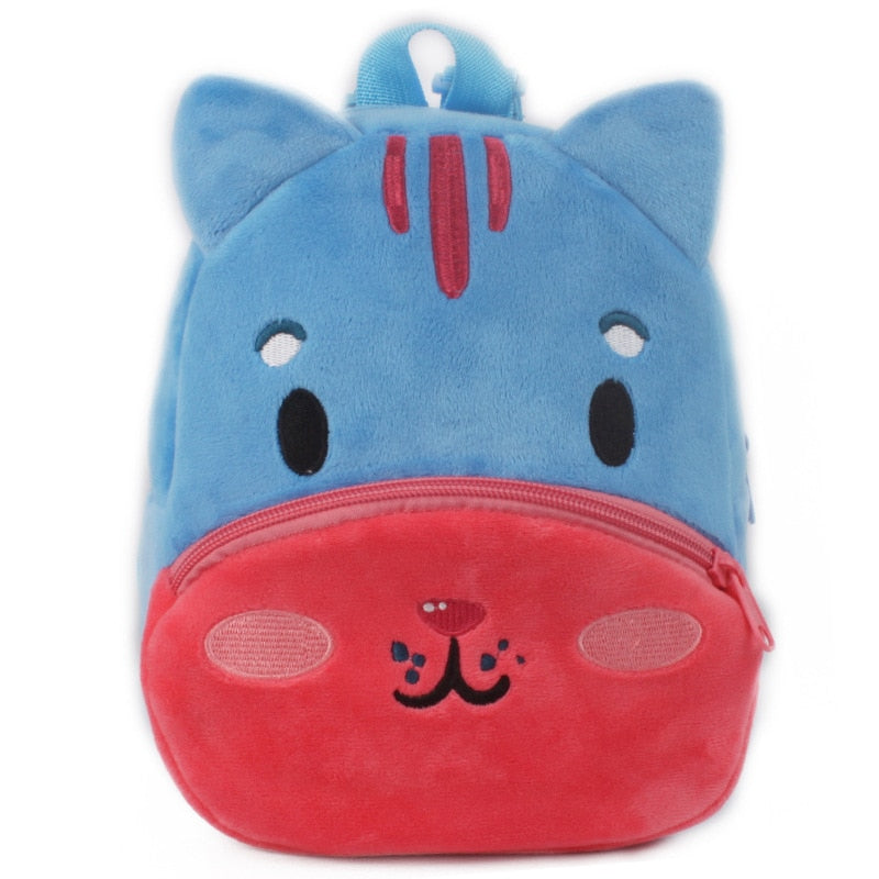 Mochilas Escolares para Niños- Animales de Felpa
