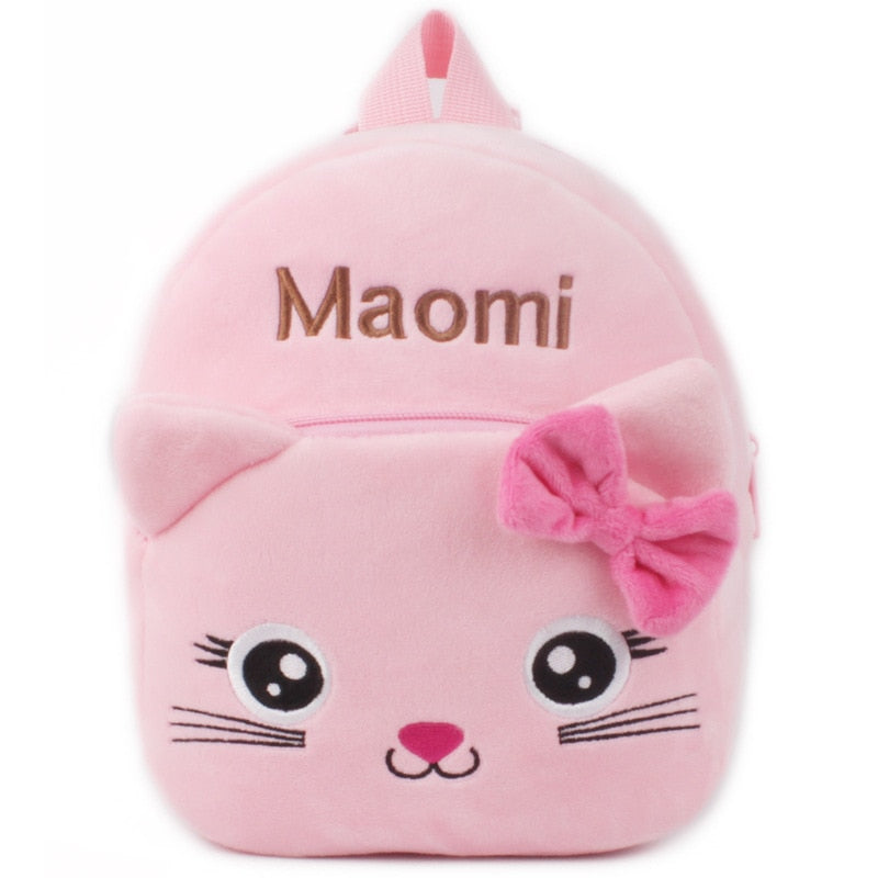 Mochilas Escolares para Niños- Animales de Felpa