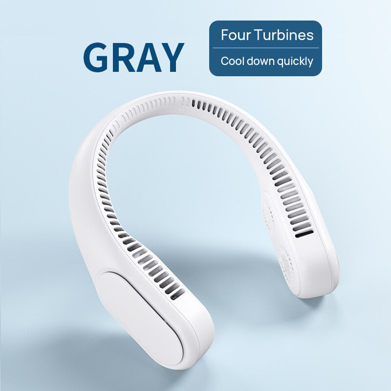 Ventilador Portátil para Colgar en el Cuello (Verano)