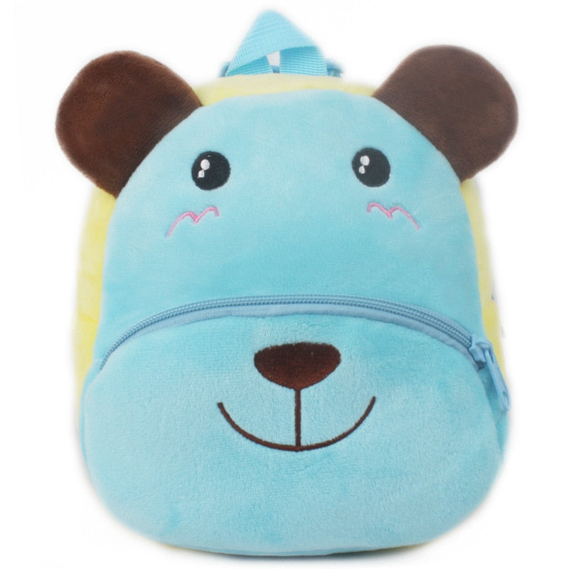 Mochilas Escolares para Niños- Animales de Felpa