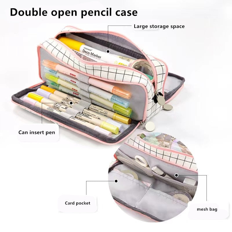 Cartuchera Multifuncion- ¡Ideal para regreso a clases!