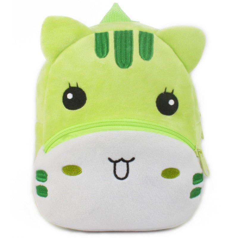 Mochilas Escolares para Niños- Animales de Felpa