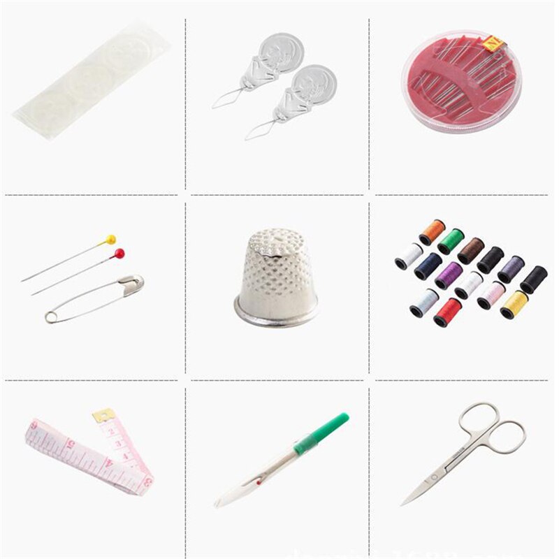 Mini Kit de Costura Portátil / 12 aguja