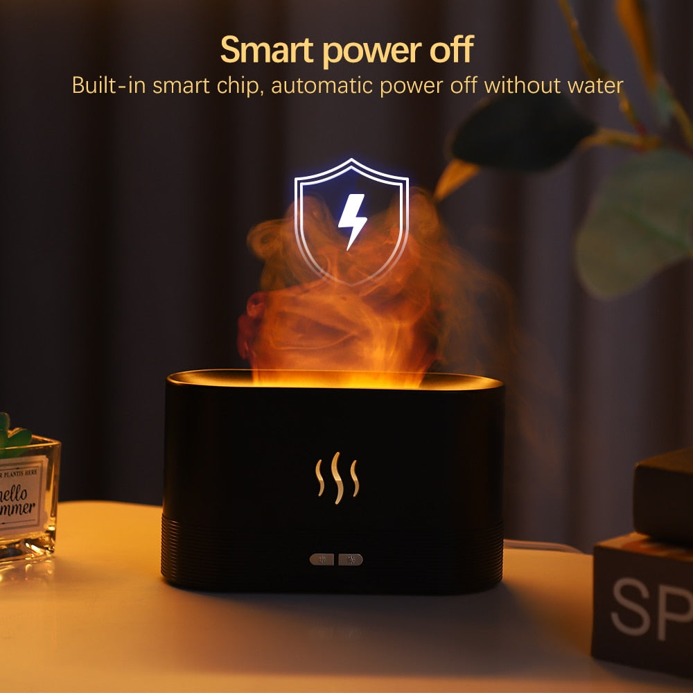 Humidificador de aire (Flame)- Luces LED