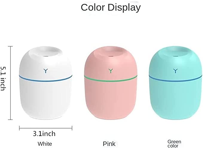 Humidificador de Aire Ultrasónico Portátil