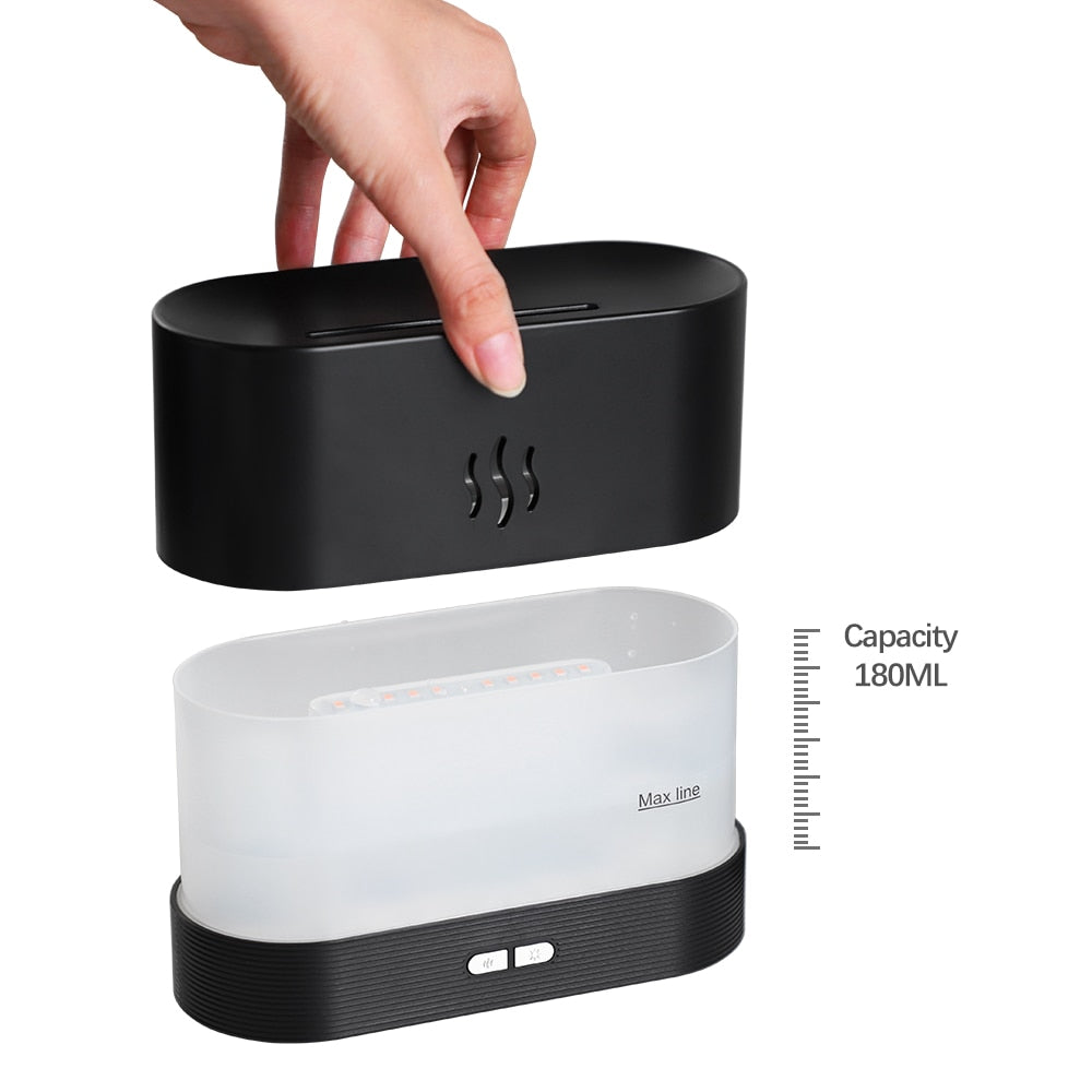 Humidificador de aire (Flame)- Luces LED