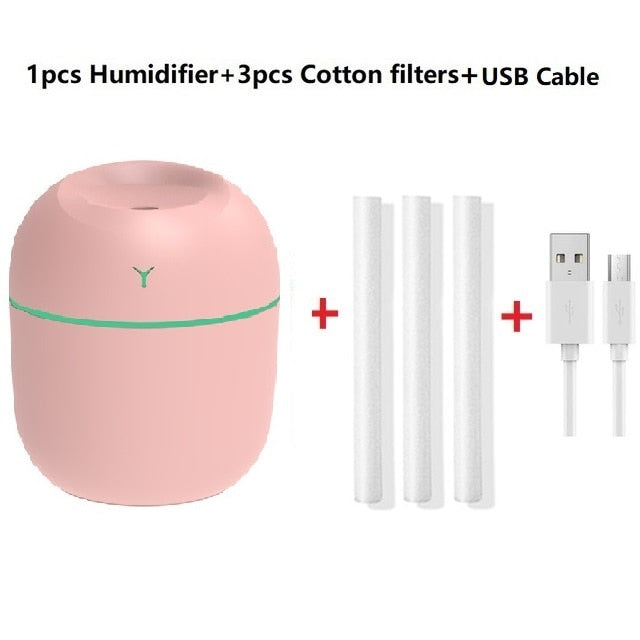 Humidificador de Aire Ultrasónico Portátil