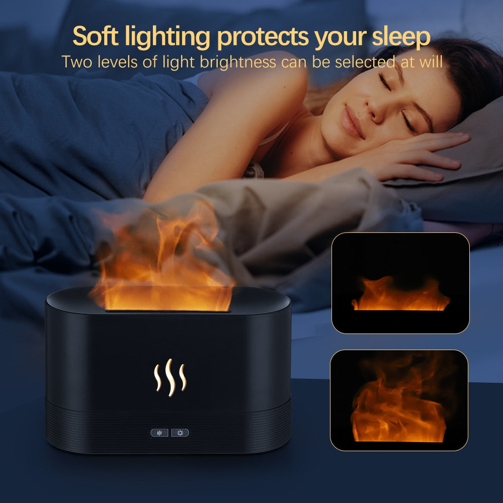 Humidificador de aire (Flame)- Luces LED