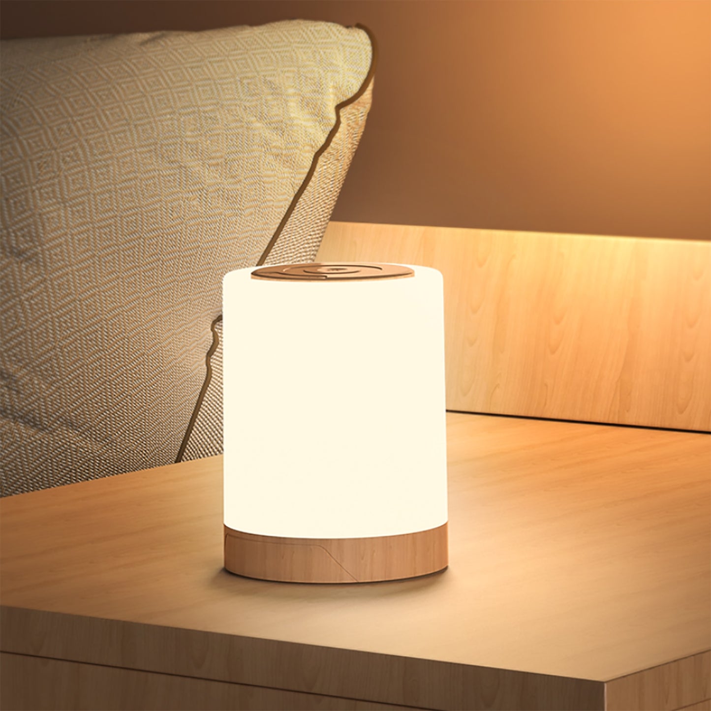 Lámpara de Mesa de noche con Control táctil