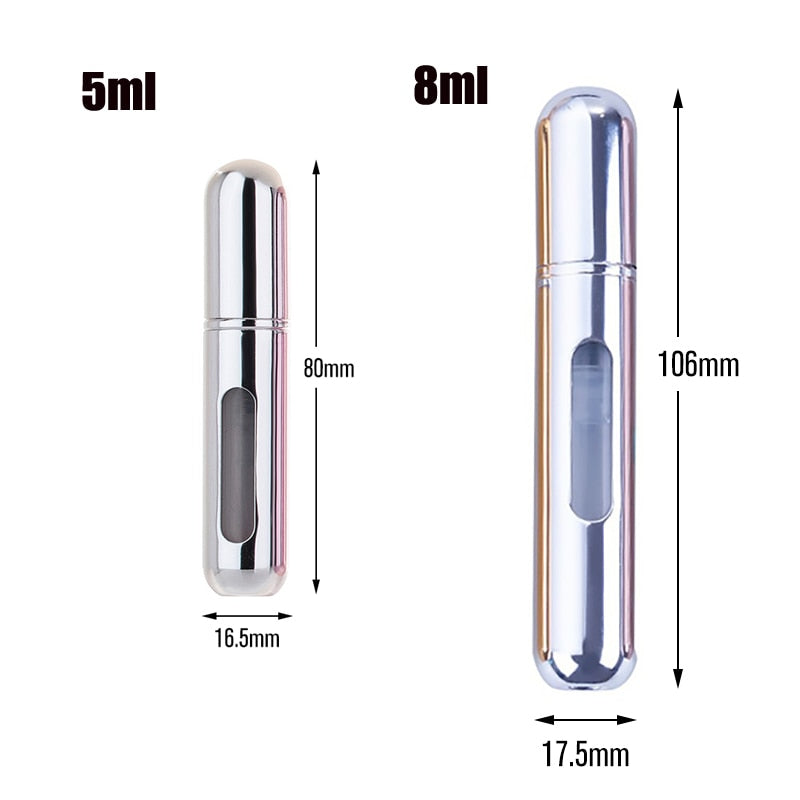 Mini Bomba de Spray Rellenable de Perfume
