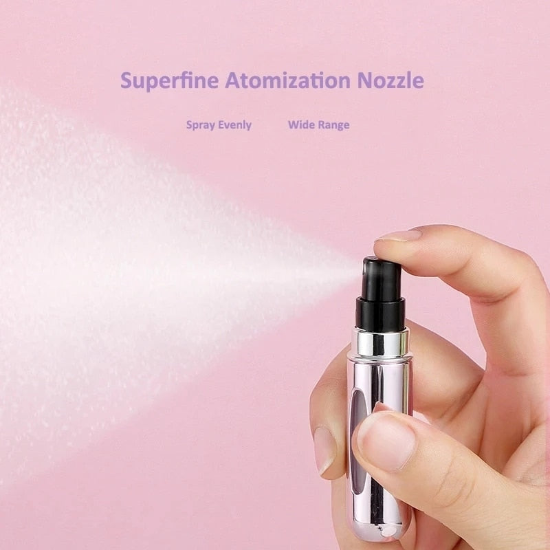Mini Bomba de Spray Rellenable de Perfume