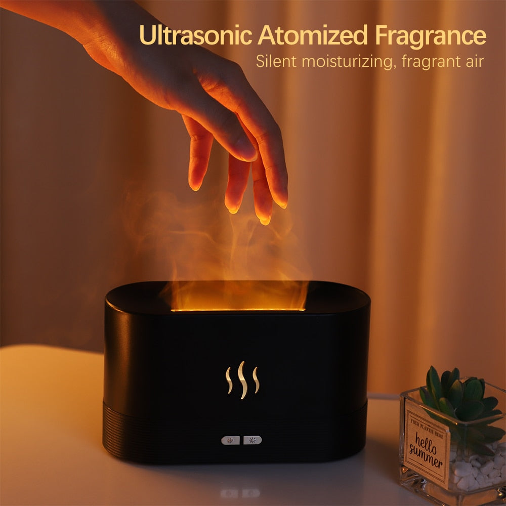 Humidificador de aire (Flame)- Luces LED
