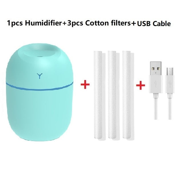 Humidificador de Aire Ultrasónico Portátil
