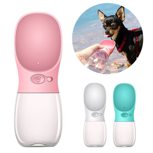 Botella de agua portátil para mascotas